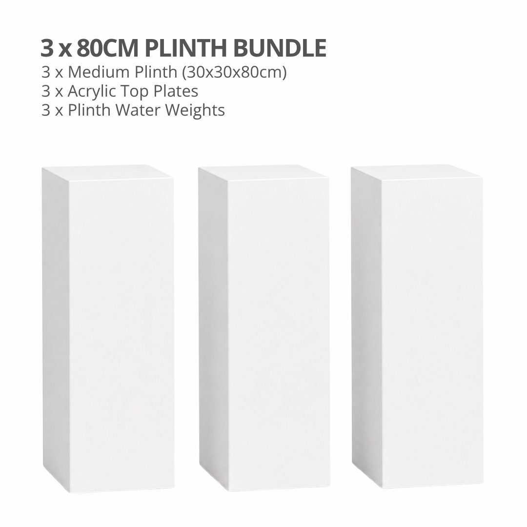 Medium Cardboard Plinth Bundle