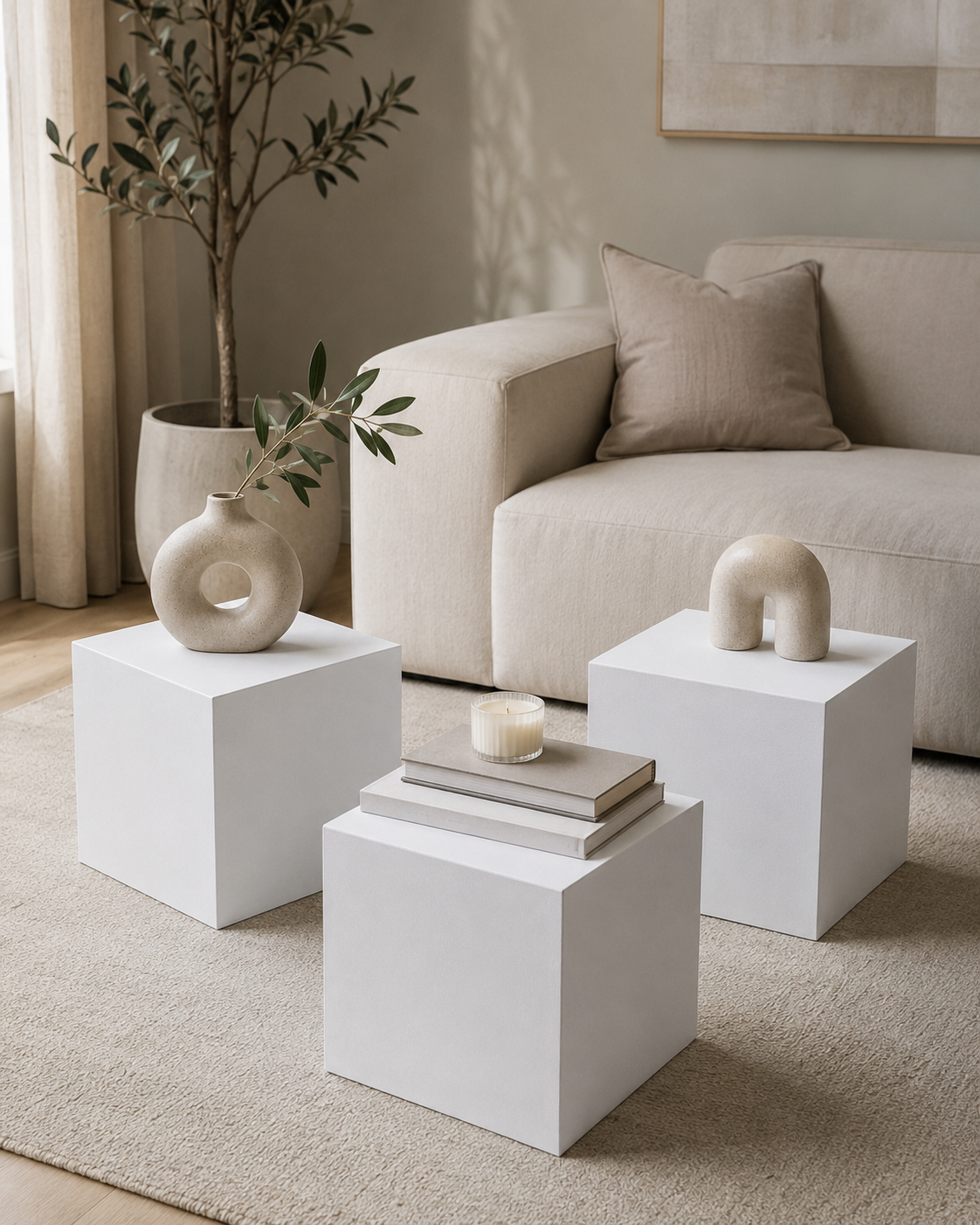 Square Cardboard Cube
