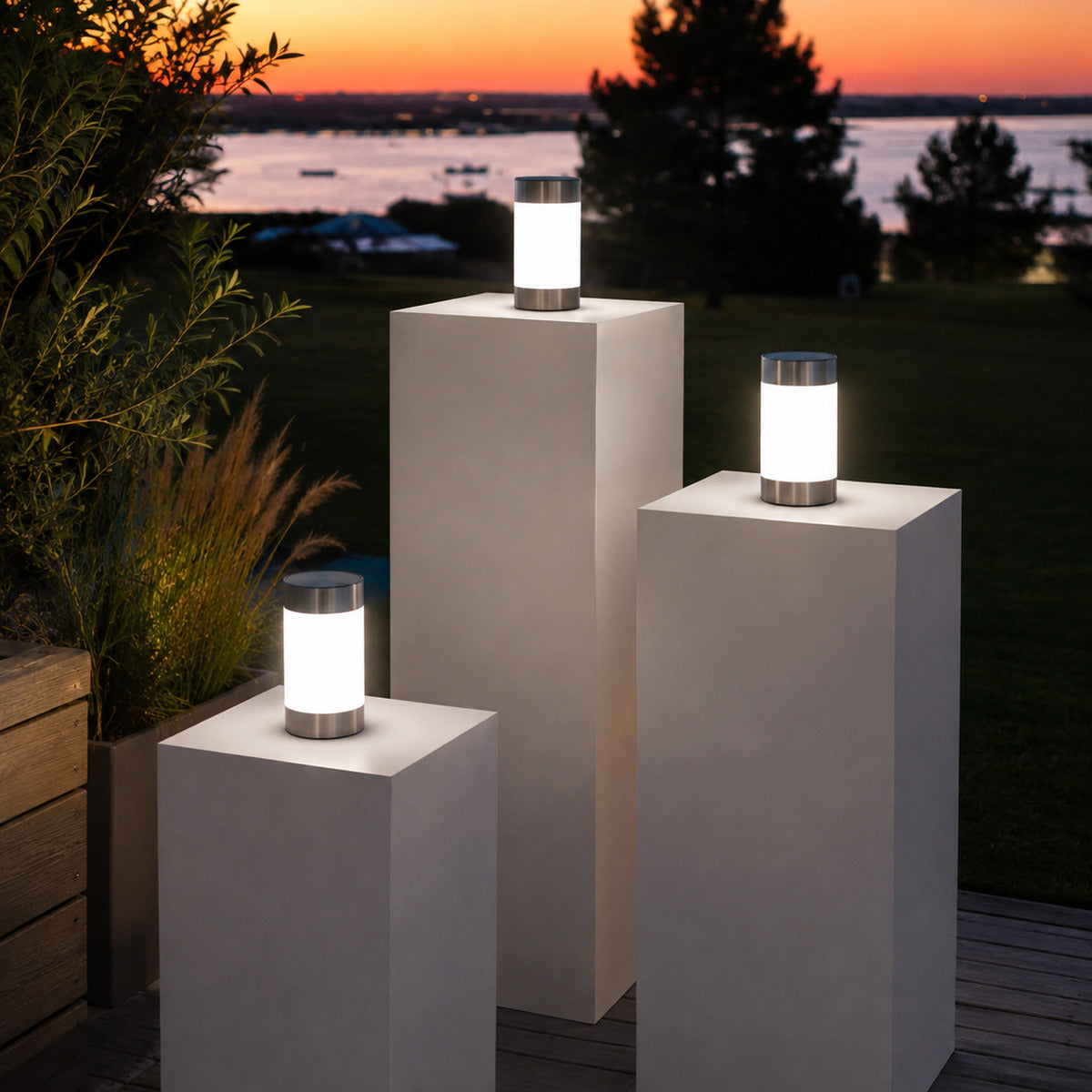 Lazesol Plinth Solar Lamp
