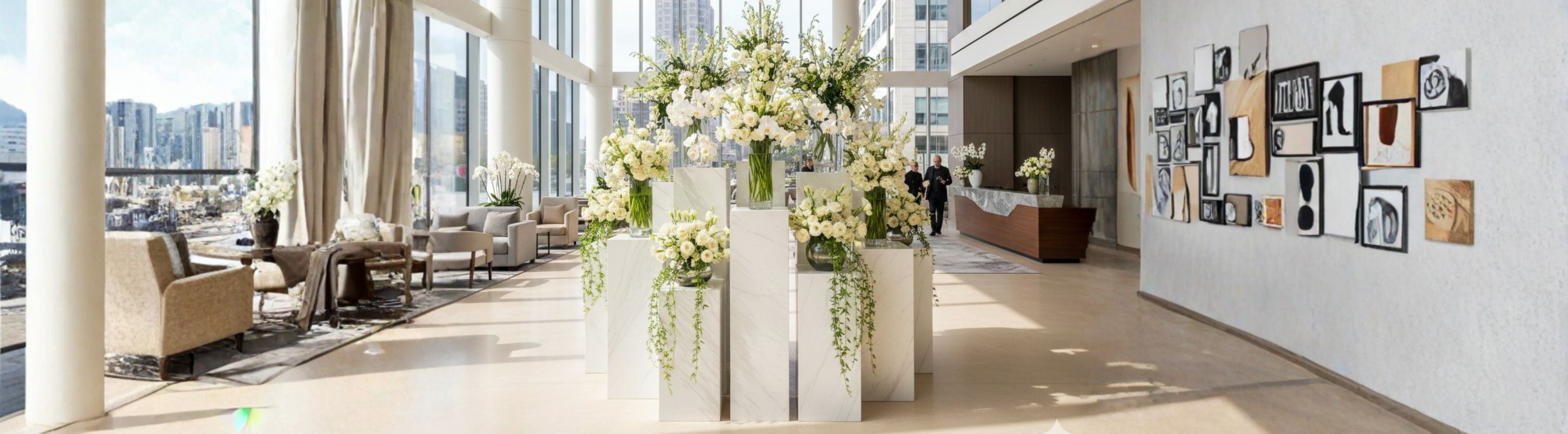 Modern Cardboard Event Displays