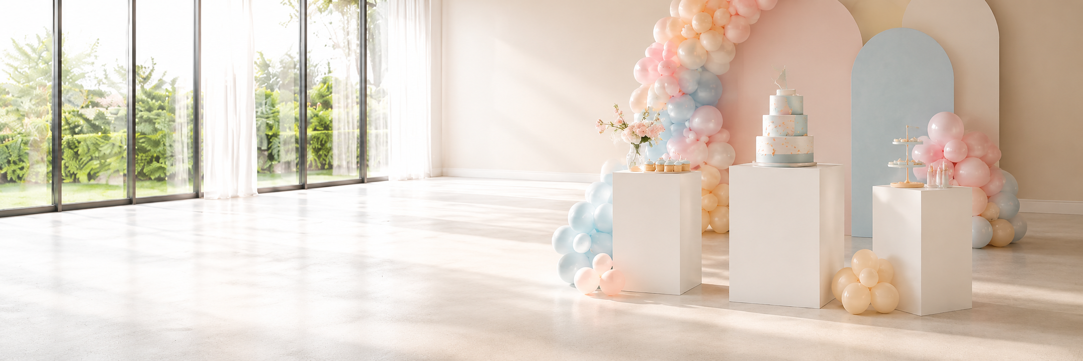 Cake Display Plinths