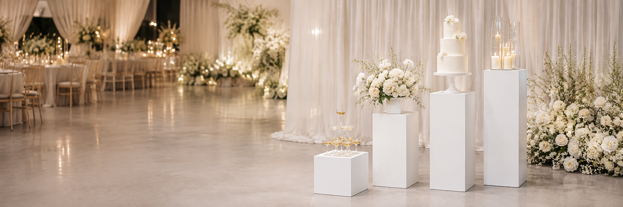 Wedding Plinths