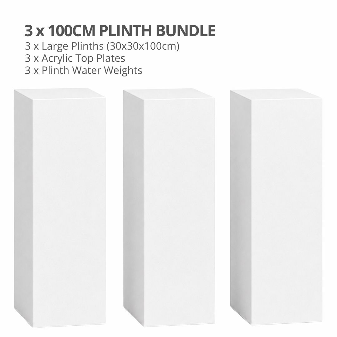 Large Cardboard Plinth Bundle