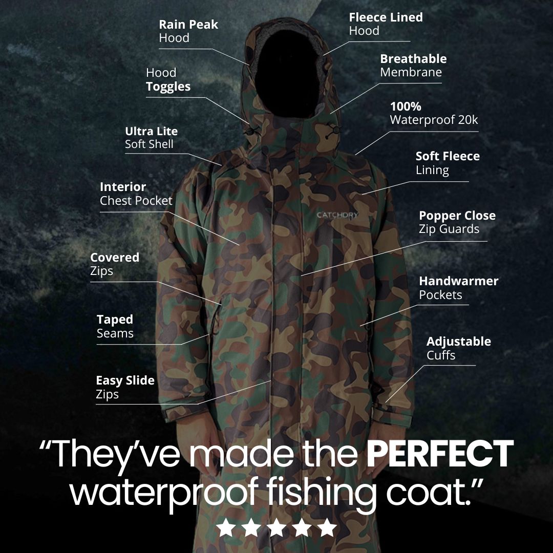 Catchdry 100% Waterproof Fishing Coat (Copy)