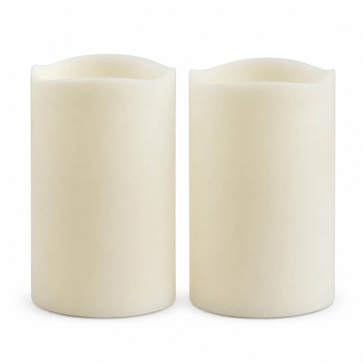 Flameless Candles with Timer - Set of 2
