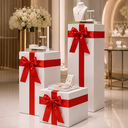 Wide Satin Plinth Ribbon