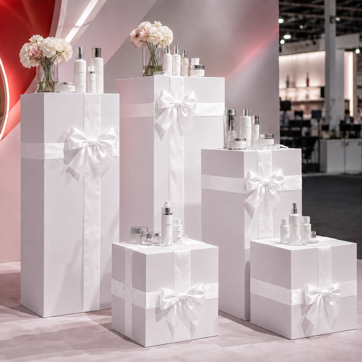 Wide Satin Plinth Ribbon