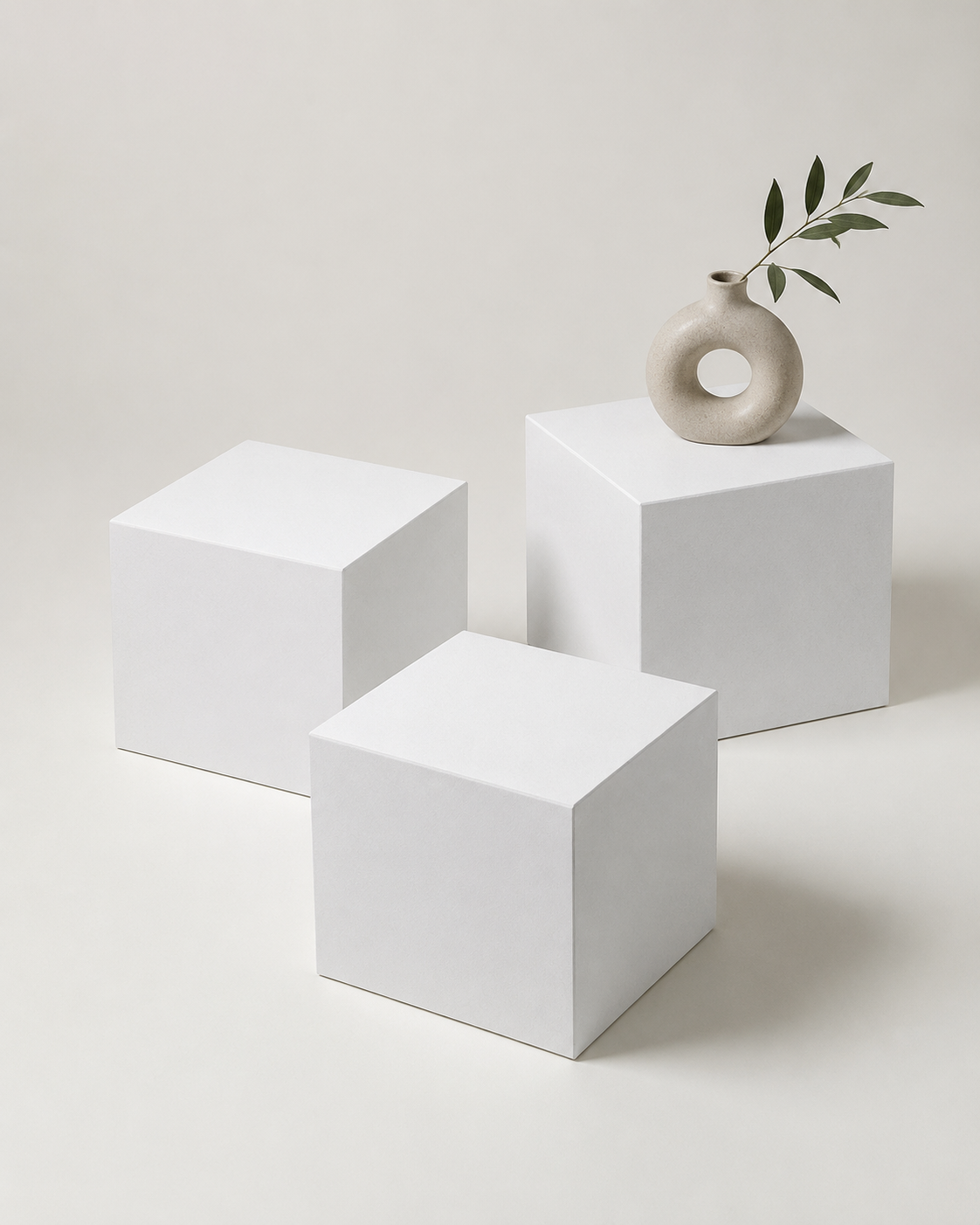 Square Cardboard Cube