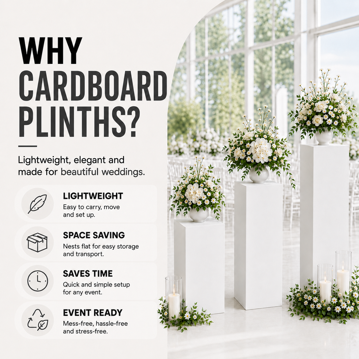 Cardboard Plinths – Paperspot