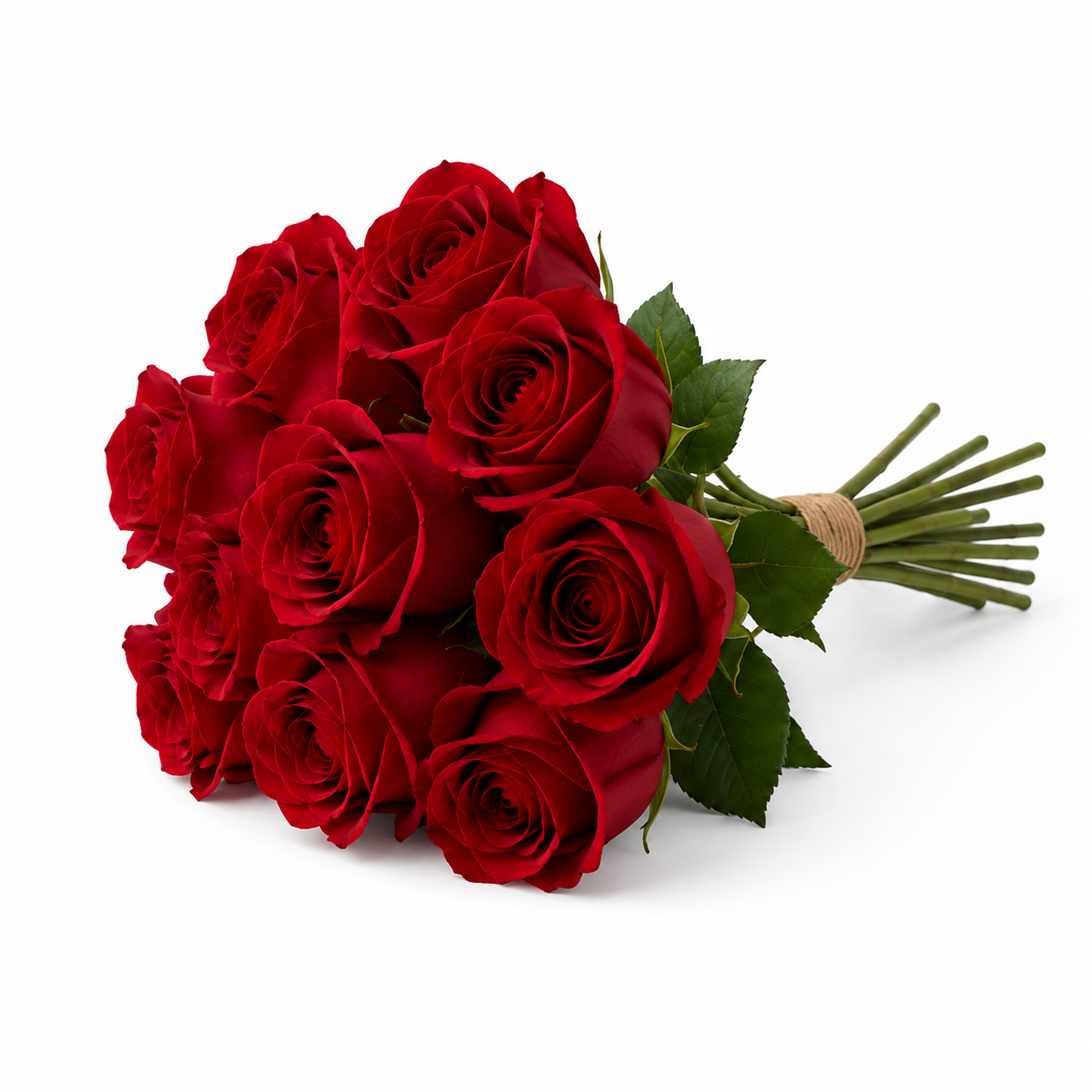 Artificial Roses - Set of 10