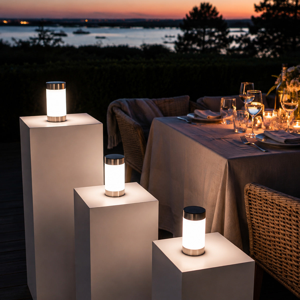Lazesol Plinth Solar Lamp